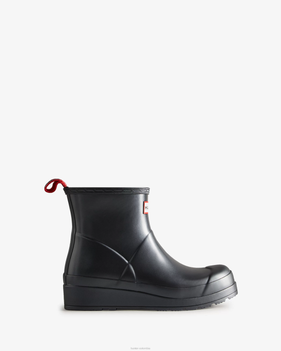 mujer jugar botas de lluvia cortas nacaradas 628430 Hunter