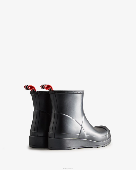 mujer jugar botas de lluvia cortas nacaradas 628430 Hunter