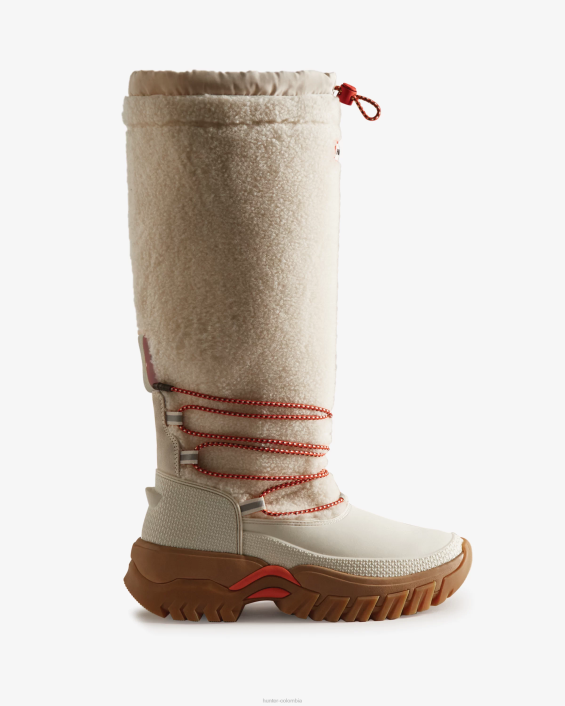 mujer Botas altas para la nieve con aislamiento de piel de oveja vegana Wanderer 6284209 Hunter