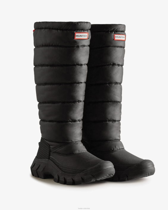 mujer botas de nieve altas con aislamiento intrepid 6284122 Hunter
