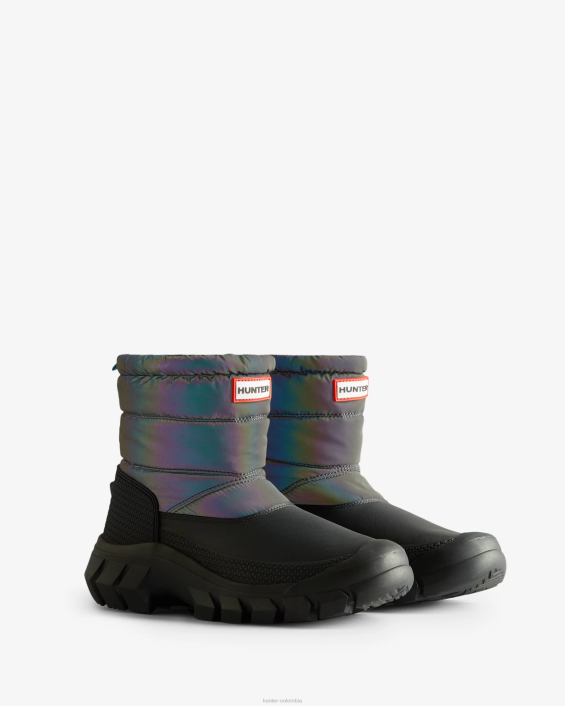 mujer botas de nieve nebula cortas con aislamiento intrepid 6284149 Hunter