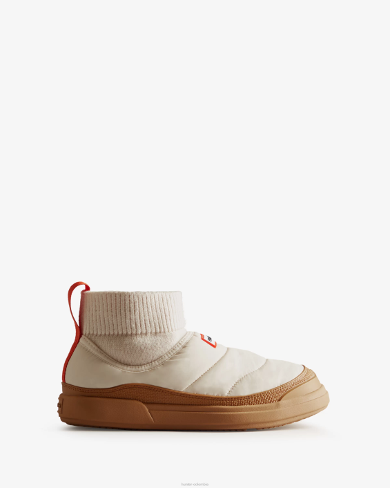 mujer Bota tipo zapatilla con puños de punto y aislamiento interior/exterior 6284147 Hunter