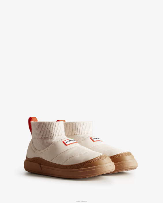 mujer Bota tipo zapatilla con puños de punto y aislamiento interior/exterior 6284147 Hunter