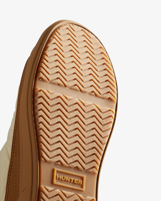 mujer Bota tipo zapatilla con puños de punto y aislamiento interior/exterior 6284147 Hunter