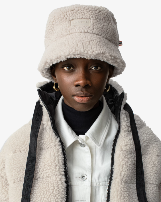 mujer Chaqueta acolchada corta con aislamiento de piel de oveja vegana de Wanderer 6284365 Hunter