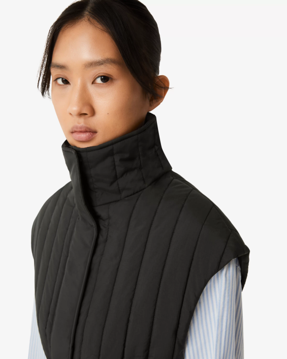 mujer chaleco acolchado explorer de nailon reciclado 6284346 Hunter