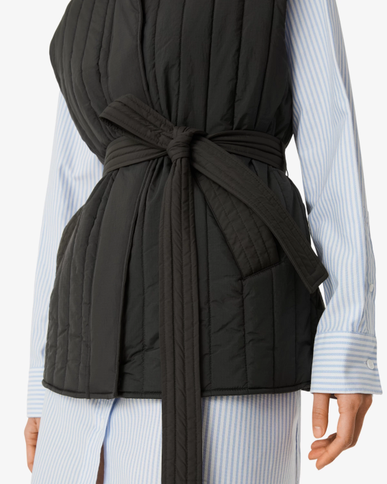 mujer chaleco acolchado explorer de nailon reciclado 6284346 Hunter