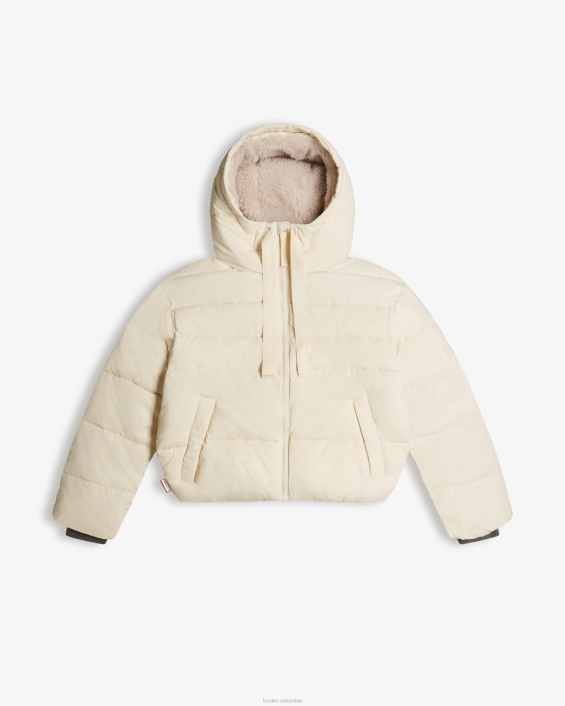 mujer chaqueta acolchada corta con aislamiento intrepid 6284361 Hunter