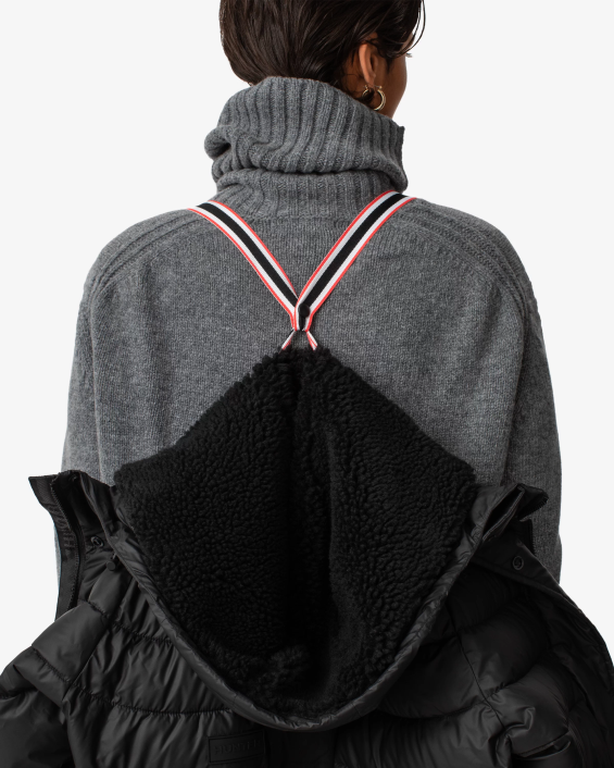 mujer chaqueta acolchada de media altura con aislamiento intrepid 6284362 Hunter