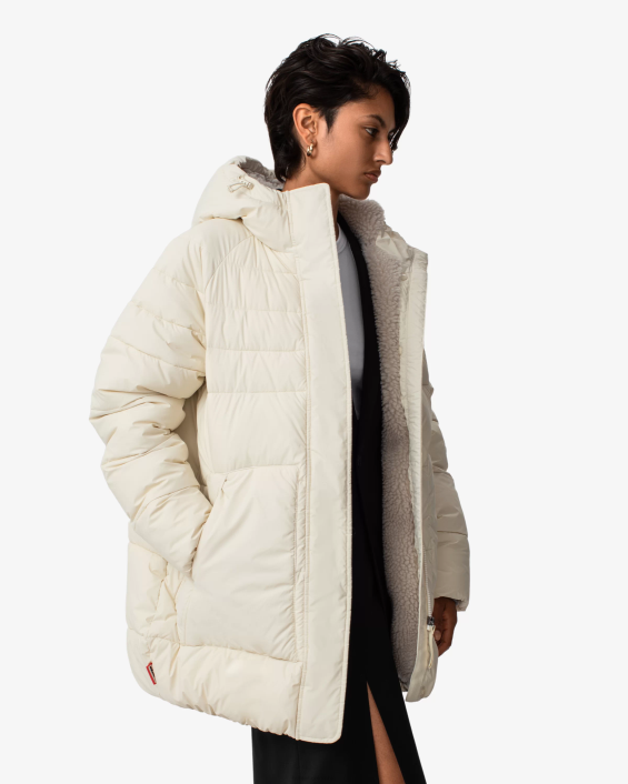 mujer chaqueta acolchada de media altura con aislamiento intrepid 6284363 Hunter
