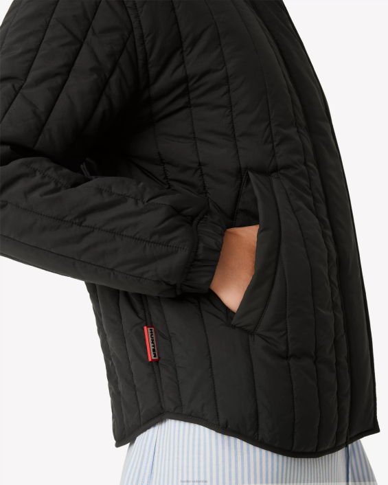 mujer chaqueta acolchada explorer de nailon reciclado 6284348 Hunter