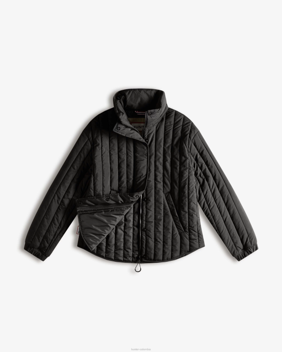 mujer chaqueta acolchada explorer de nailon reciclado 6284348 Hunter