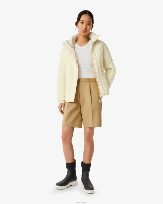 mujer chaqueta acolchada explorer de nailon reciclado 6284349 Hunter