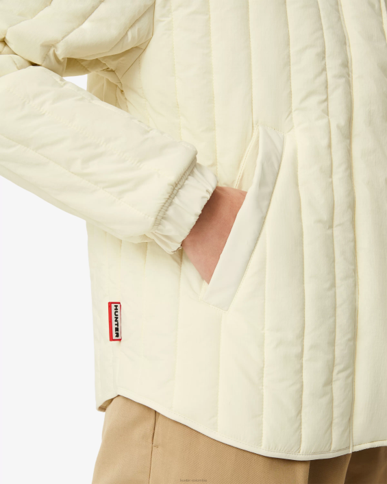 mujer chaqueta acolchada explorer de nailon reciclado 6284349 Hunter