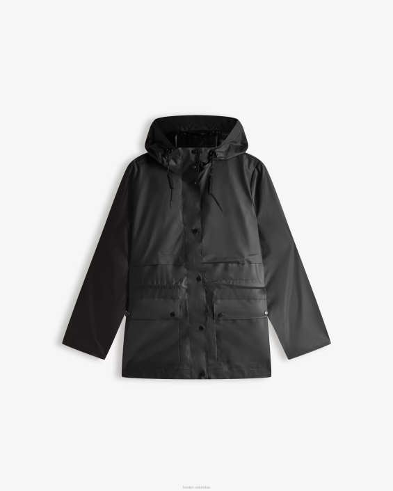 mujer play chaqueta impermeable de vinilo transparente 6284353 Hunter