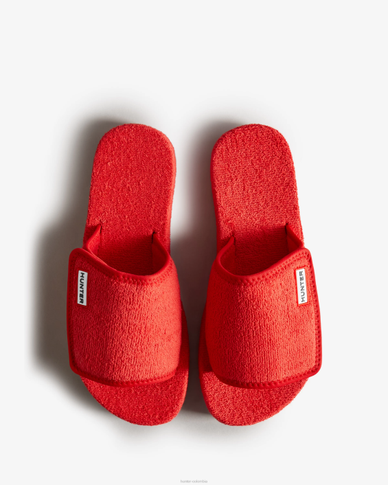 mujer tobogán ajustable con plataforma de playa de toalla de felpa 6284326 Hunter