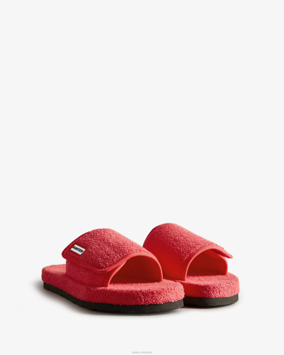 mujer tobogán ajustable con plataforma de playa de toalla de felpa 6284327 Hunter