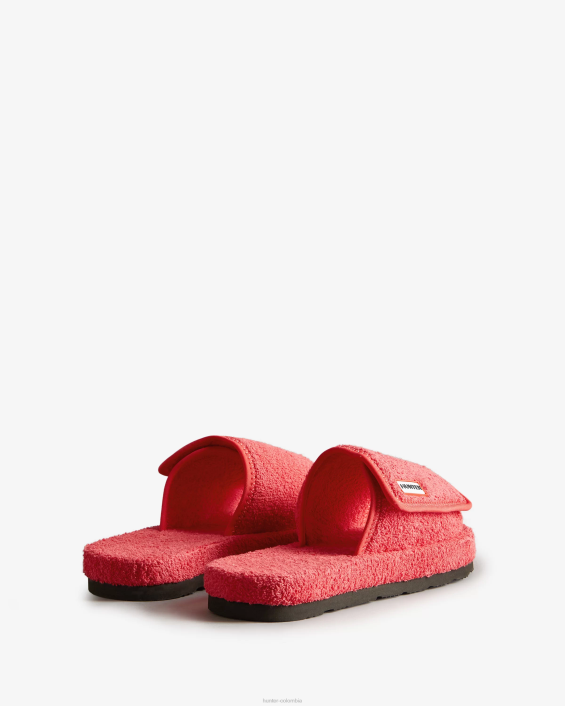 mujer tobogán ajustable con plataforma de playa de toalla de felpa 6284327 Hunter