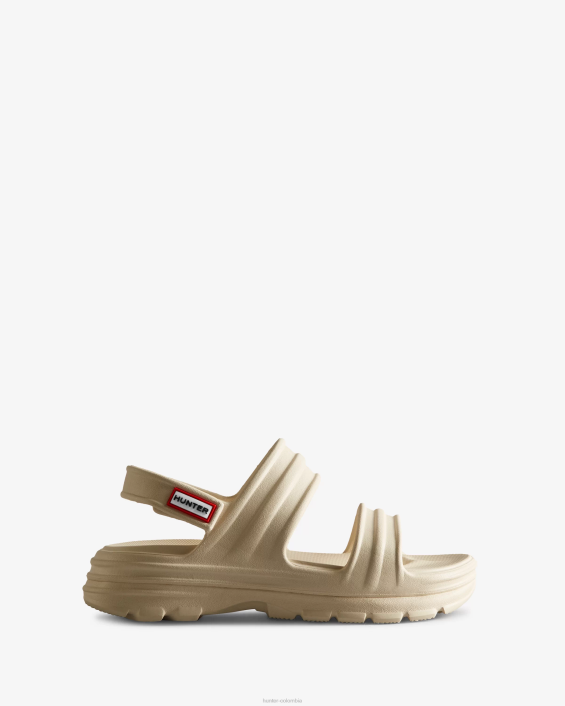 mujer sandalia flor 6284241 Hunter