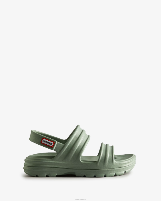 mujer sandalia flor 6284287 Hunter