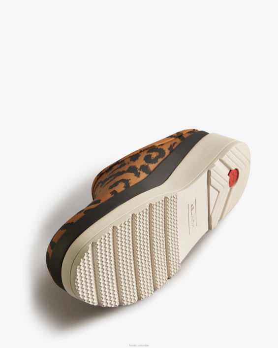 mujer jugar zuecos híbridos con estampado de leopardo 6284201 Hunter